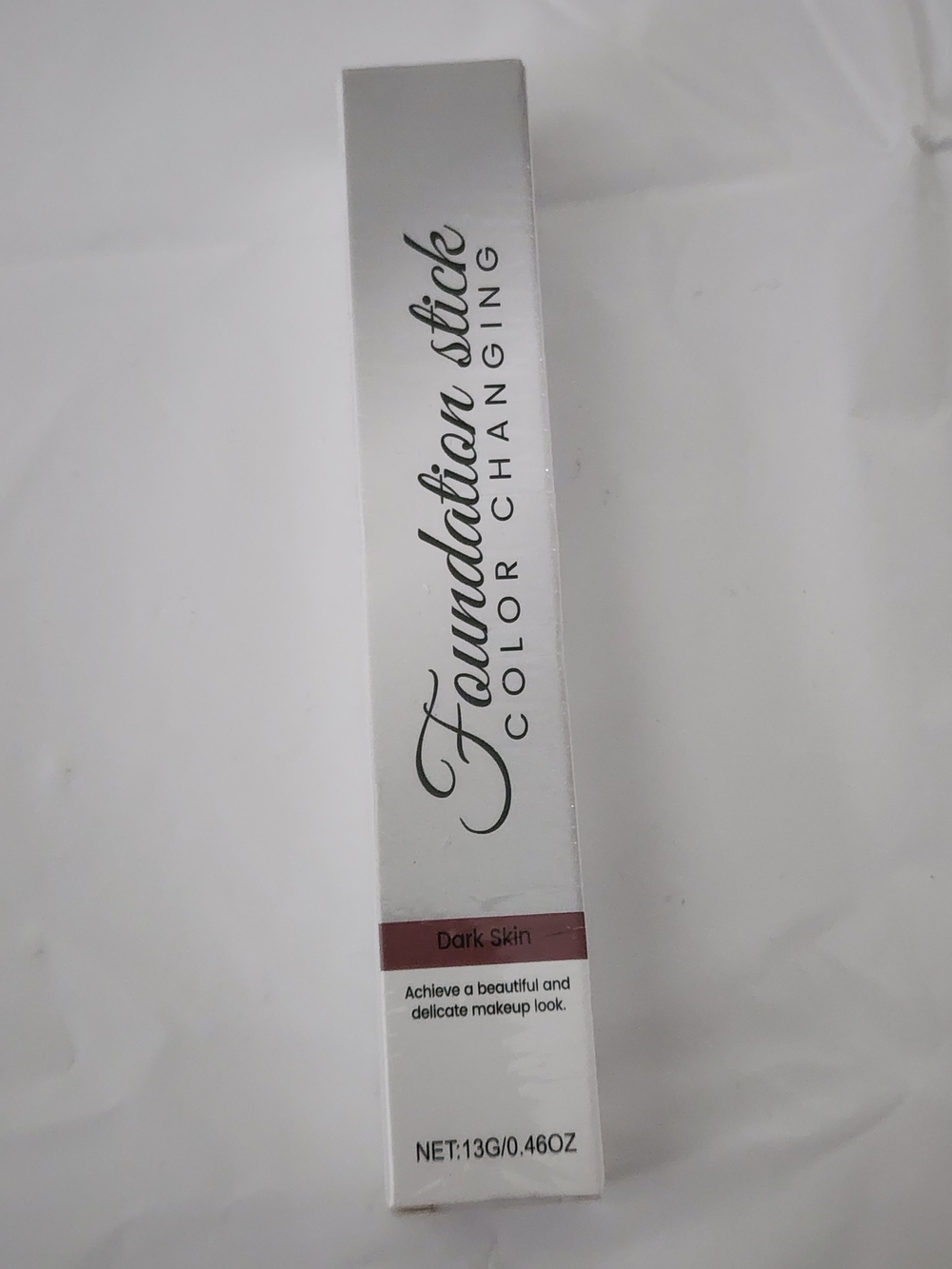 Foundation Stick Color Changing - Dark Skin (Silver & White Packaging) Sealed